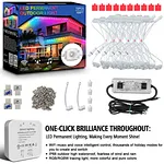 permanent outdoor holiday lights